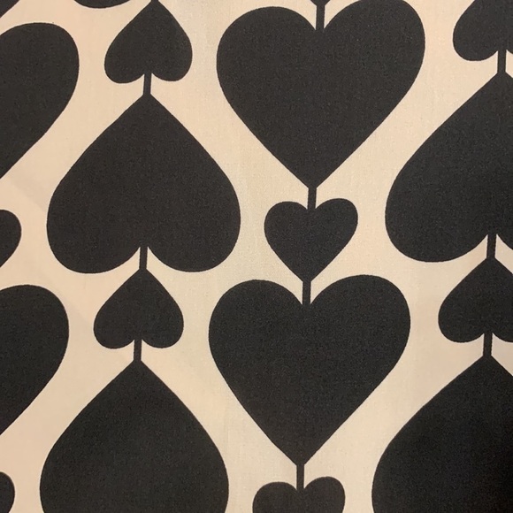 Girls heart dress size 7/8. Black hearts tan background. - Picture 4 of 10